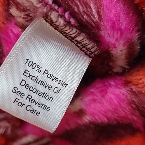 Vera Bradley Size S Hooded Fleece Bohemian Pullover Easy Care! - Picture 5 of 8